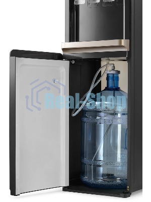 Кулер для воды AEL LD-AEL-806a, нижняя загрузка, нагрев 95 °С, охлаждение 10 °С, черный/золотистый