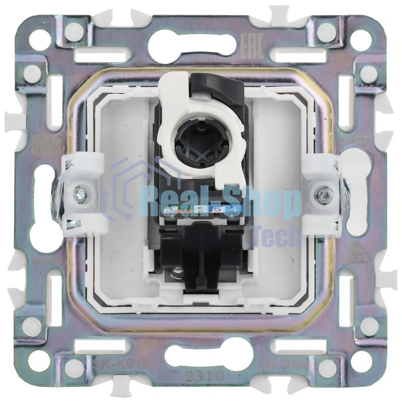 SKANDY Розетка компьютерная RJ45 кат.6 SK-K02N никель | SK-K10-2-K50 | IEK