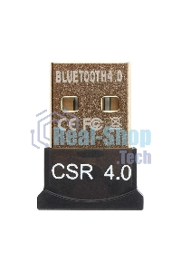 Адаптер Bluetooth Gembird, BTD-MINI5, ультратонкий корпус, v.4.0, 50 метров, до 24 Мбит/сек, USB