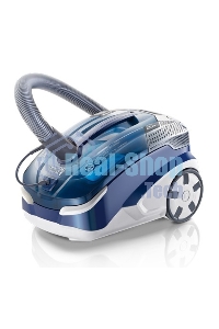 Моющий пылесос Thomas TWIN XT 788565, черный/синий, 325/1700 Вт, уборка влажная/сухая/сбор жидкости, пылесборник контейнер 2.6 л