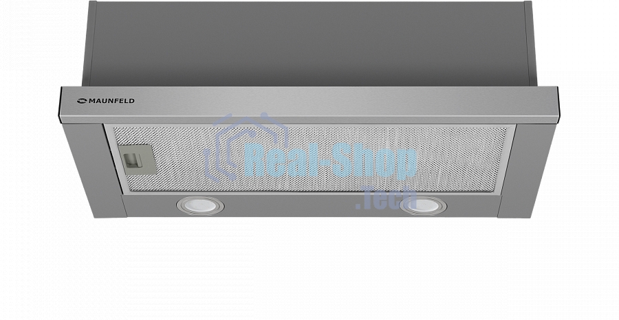 Вытяжка встраиваемая Maunfeld VS Light 50 нержавеющая сталь, 50 см, 520 куб. м/ч, 56 дБ