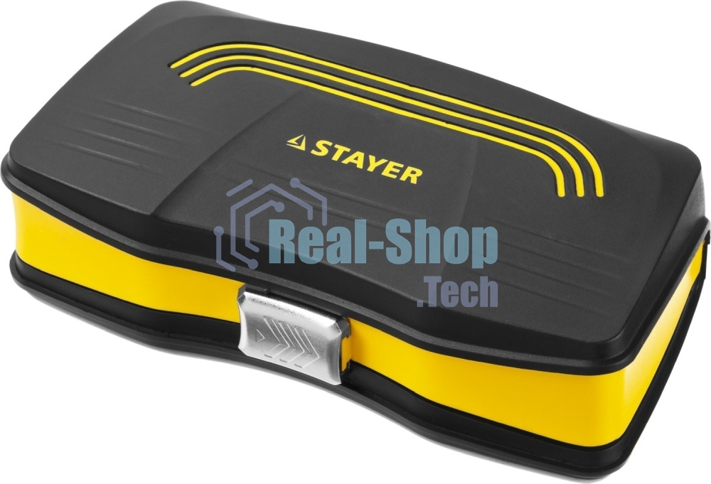Биты и торцовые головки с трещоткой и воротком 39шт STAYER PROFI 25135-H39