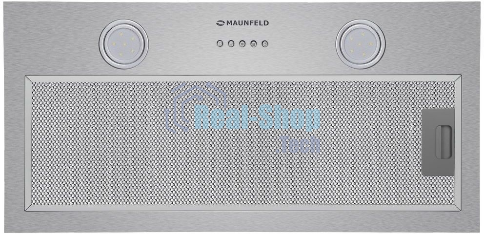 Вытяжка встраиваемая Maunfeld THAMES 601PM нержавеющая сталь, 60 см, 850 куб. м/ч, 44 дБ