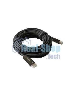 Кабель аудио-видео Digma HDMI 2.0 AOC HDMI (m)/HDMI (m) 10м. Позолоченные контакты черный (BHP AOC 2.0-10)