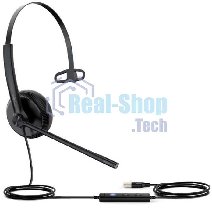 Гарнитура проводная Yealink UH34 Mono UC