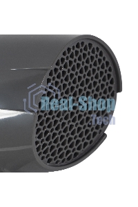 Фен для волос Galaxy Line GL 4337, серый, 1200 Вт, 2 скорости потока воздуха, складная ручка, подвесная петля, длина шнура питания 170 см