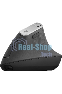 Мышь беспроводная/проводная Logitech MX Vertical графитовый, 4000 dpi, радиоканал, Bluetooth, USB, кнопки - 6