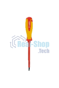 Отвертка Matrix Insulated, SL5,5 x 125 мм, CrMo, до 1000 В, двухкомп. рукоятка