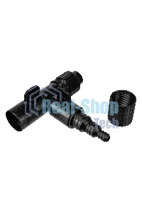 Насос фонтанный Denzel FNP110-34, 112 Вт, подъем 3,4 м, 3400 л/ч, колокольчик/каскад/гейзер