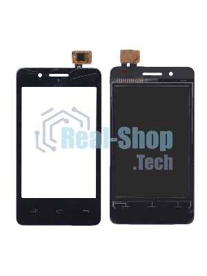 Сенсорное стекло (тачскрин) для Fly IQ436i ERA Nano 9, черное