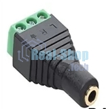 Сборный разъем miniJack 3.5 мм 2 канала