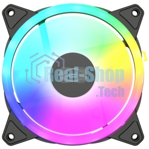 Вентилятор для корпуса PCCooler F3 T120 ARGb белый, 120 мм, 1800 об/мин, 21.6 дБ, 4 pin