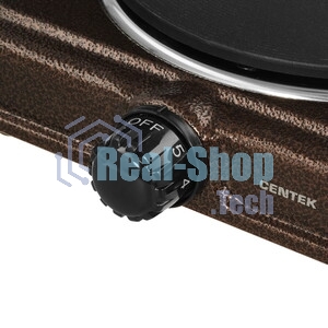 Плита настольная электрическая Centek CT-1506 Siberia коричневый
