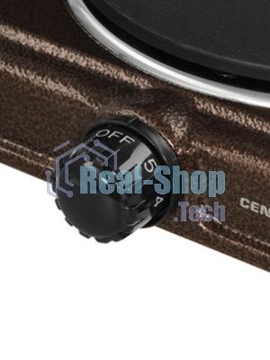 Плита настольная электрическая Centek CT-1506 Siberia коричневый