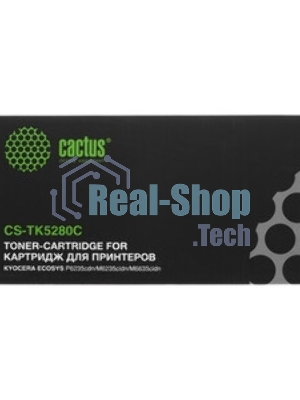 Картридж лазерный Cactus CS-TK5280C голубой (11000 стр.) для Kyocera ECOSYS P6235cdn, M6235cidn, M6635cidn