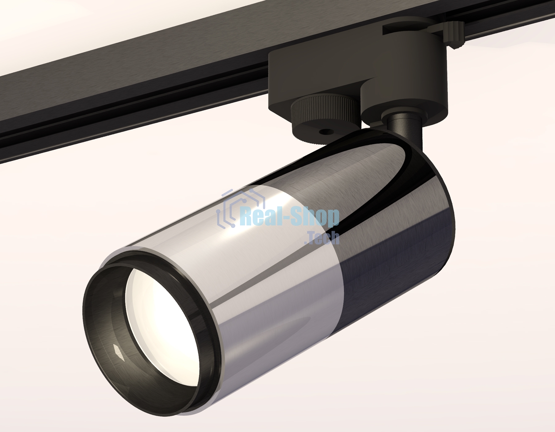 Светильник Ambrella light XT6305001 PSL/DCH/PBK серебро полированное/черный хром/черный полированный MR16 GU5.3
