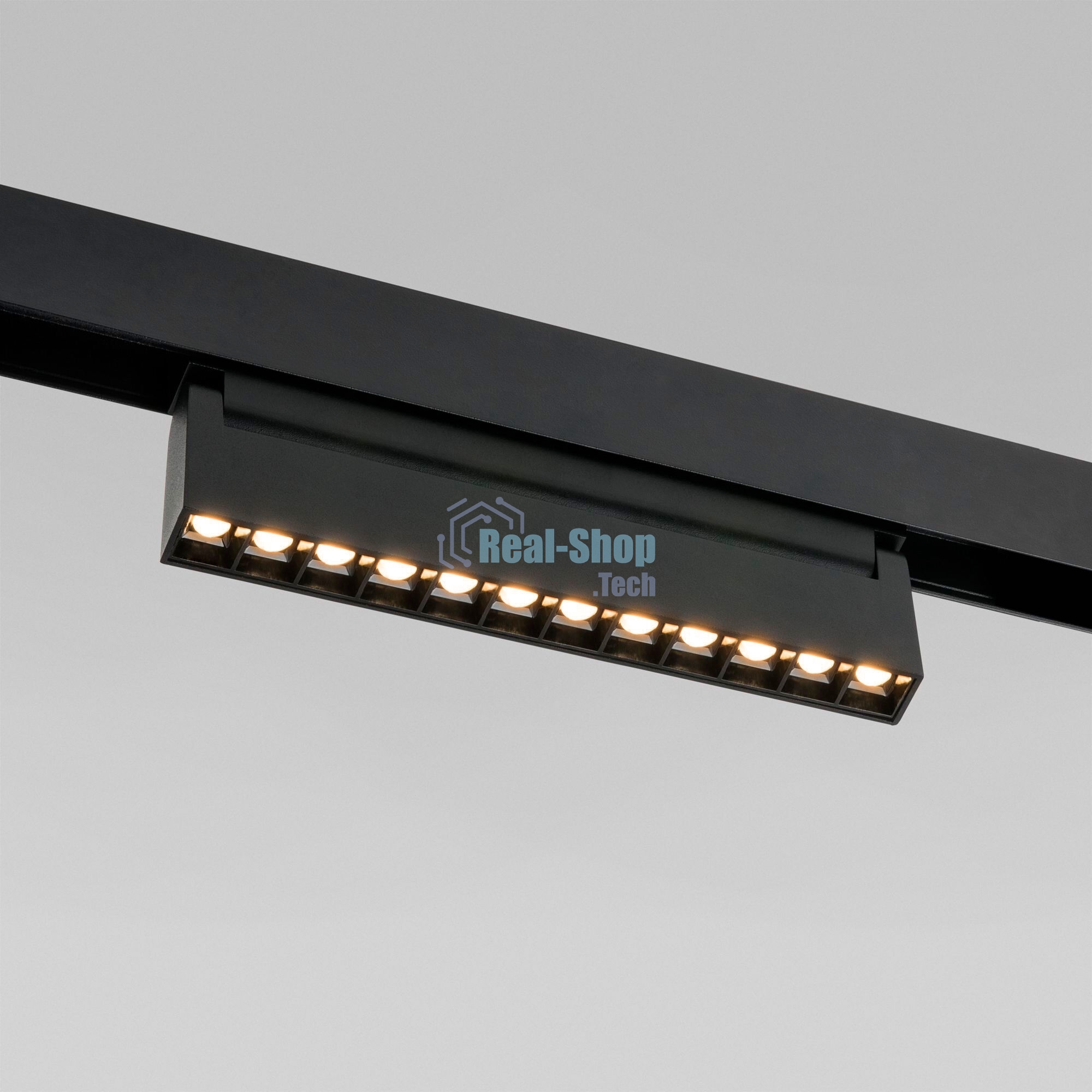 Трековый светильник Slim Magnetic HL02 12W 3000K (черный) 85010/01