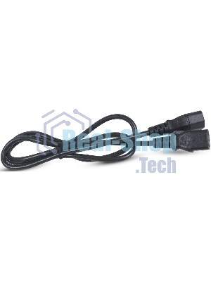 Кабель питания монитор-компьютер Cabeus PC-189-VDE-1.8M IEC 320 C13, вилка IEC 60320 С14, 1.8 м, 10А, количество проводов и сечении 3x0,75 мм2, черный
