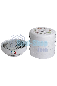 Сушилка для овощей и фруктов Великие реки Ветерок-5, 5 поддонов, цветная упаковка