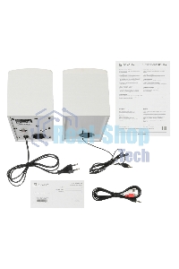 Акустическая система Oklick OK-164 2.0 белый 30Вт