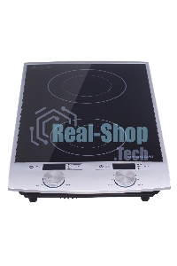 Плита настольная электрическая Hyundai HYC-0103 серебристый/черный стеклокерамика (настольная)