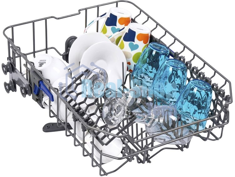 Встраиваемая посудомоечная машина HOMSair DW47M, черный, 44.5 см, 10 компл., 47 дБ, класс A++