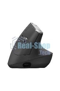Мышь беспроводная/проводная Logitech MX Vertical графитовый, 4000 dpi, радиоканал, Bluetooth, USB, кнопки - 6