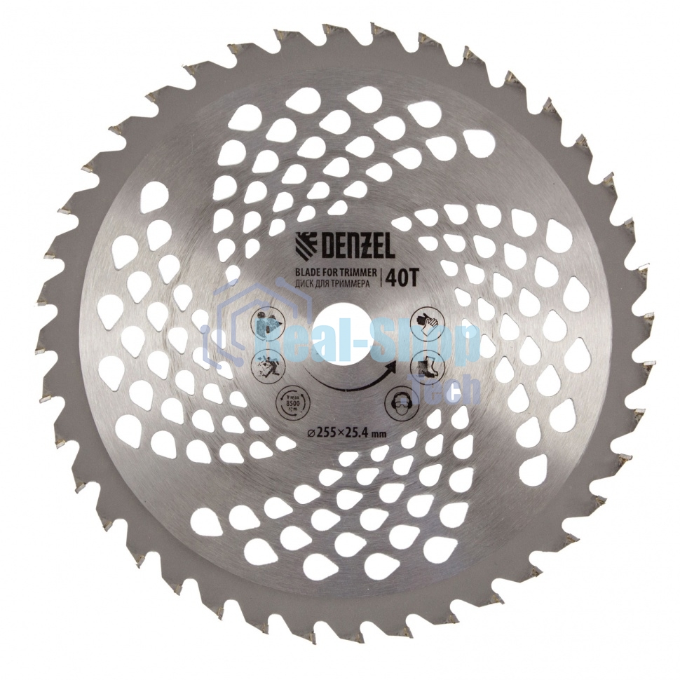 Триммер бензиновый Denzel DT 52 52см 3 3 лс. неразъемная штанга состоит из 2 частей