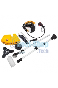 Триммер бензиновый Denzel DR-43S, 43 см3, разъемная штанга, состоит из 2 частей