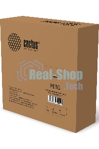 Пластик для принтера 3D Cactus CS-3D-PETG-1KG-WHITE PETG d1.75мм 1кг L1м