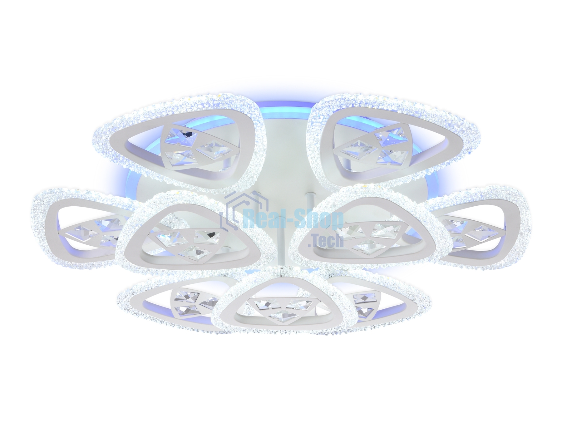 Светильник Ambrella light FA2921 WH белый 138W 600*600*130 (ПДУ РАДИО 2.4)