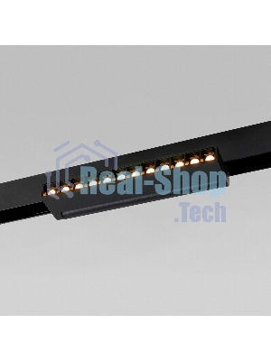 Трековый светильник Slim Magnetic HL02 12W 3000K (черный) 85010/01