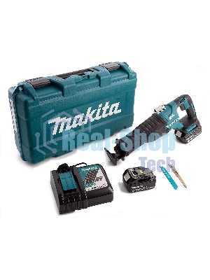 Ножовка Makita DJR187RTE 18В. 2х5АчLi-ion. 0-3000об\м. ход-32мм. рез-255мм