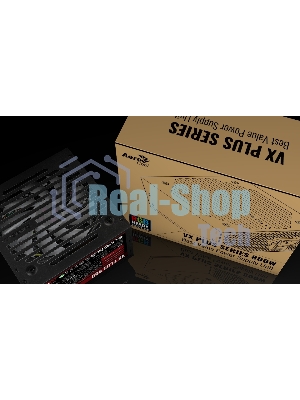 Блок питания Aerocool/Formula VX PLUS 800 RGb, 800Вт, 120мм, черный