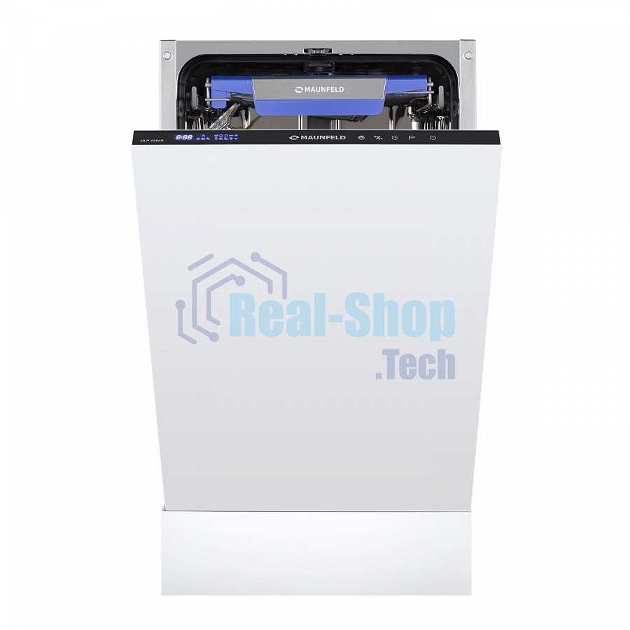 Встраиваемая посудомоечная машина Maunfeld MLP-08IMR, черный, 44.5 см, 10 компл., 47 дБ, класс A++