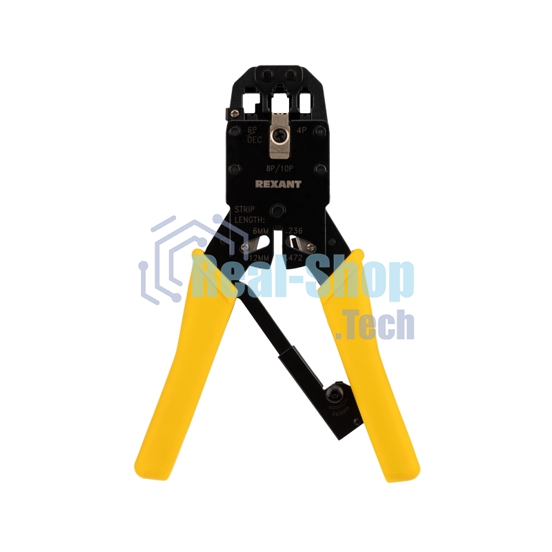 Кримпер Rexant HT-200R для обжима 10P10C, 8P8C, 6P6C, 4P4C