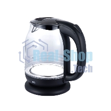 Чайник электрический BQ KT1833G черный/стальной, 2200 Вт, 1.7 л