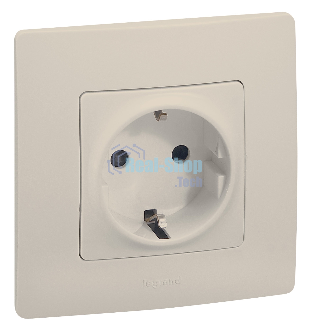 Рамка ETIKA 1 пост, сл. кость