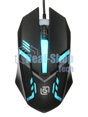 Мышь проводная Oklick 396M INSOMNIA черный, 1000 dpi, USB, кнопки - 3