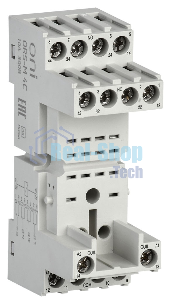 Розетка ORS-M для реле ORM 4C ONI ORS-M-1-4-G