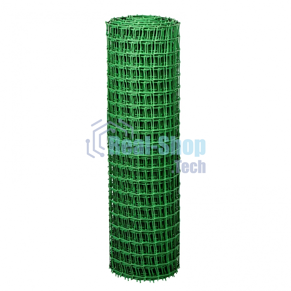 Садовая решетка Россия в рулоне 1x20 м, ячейка 50x50 мм - зеленая 64516