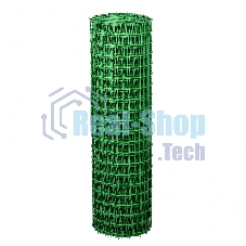 Садовая решетка Россия в рулоне 1x20 м, ячейка 50x50 мм - зеленая 64516
