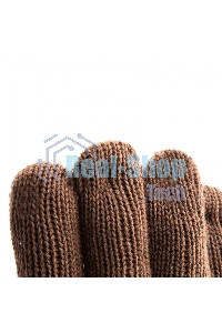 Перчатки трикотажные Сибртех двойные, полушерстяные