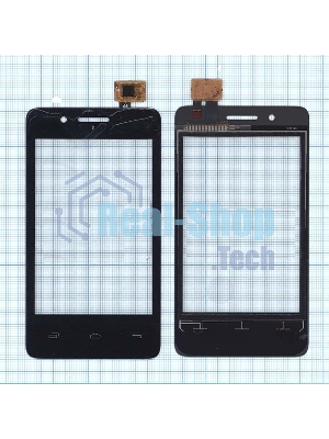 Сенсорное стекло (тачскрин) для Fly IQ436i ERA Nano 9, черное