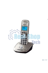 Телефон Panasonic KX-TG2511RUN (платиновый) АОН, Caller ID,спикерфон на трубке,переход в Эко режим одним нажатием