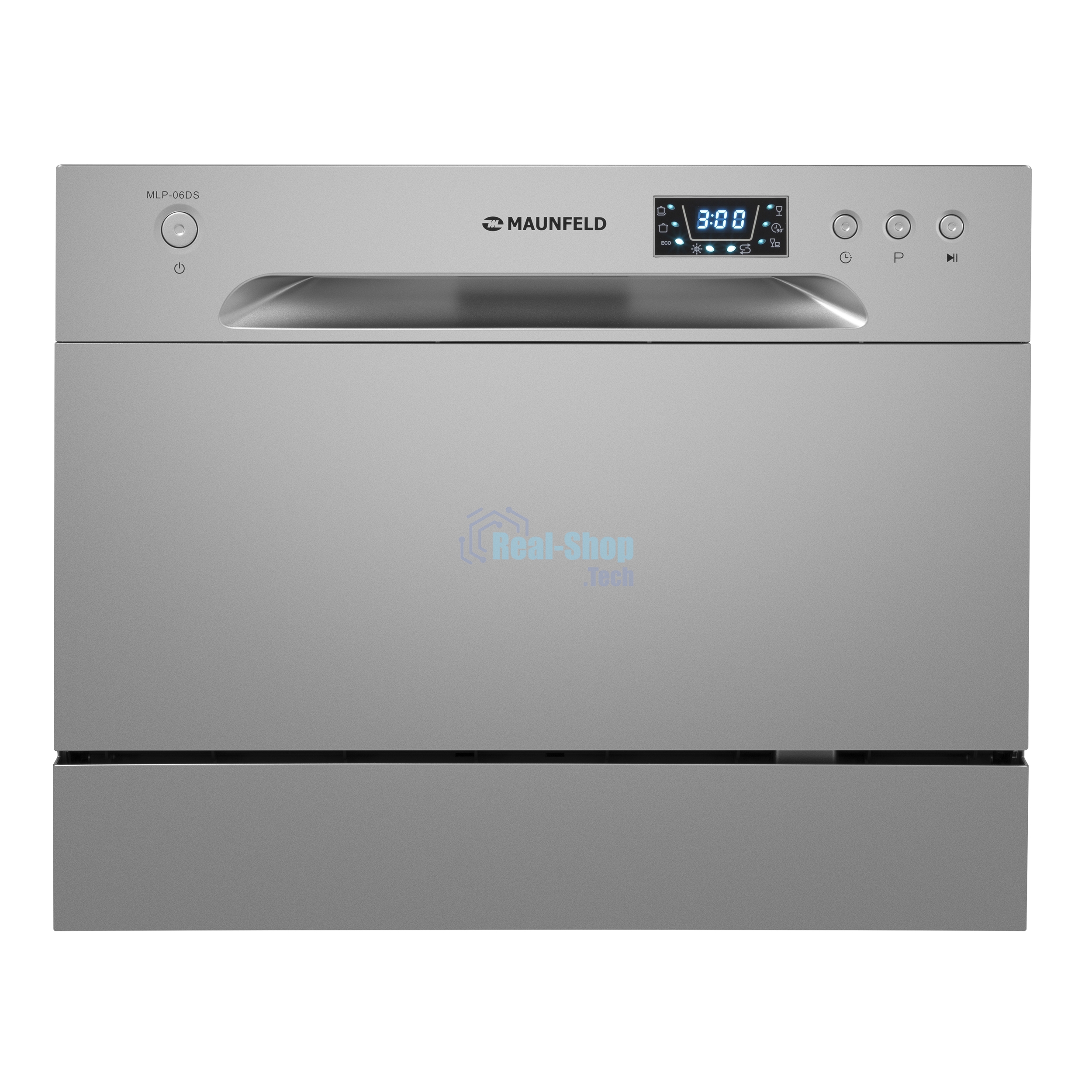 Посудомоечная машина Maunfeld MLP-06DS, серый, 55 см, 6 компл., 49 дБ, класс A+