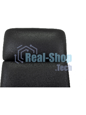 Кресло руководителя Бюрократ VEGA черный кожа крестов. алюминий