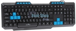 Мышь проводная Oklick 750G черный, 7200 dpi, USB, кнопки - 5