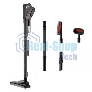 Пылесос вертикальный DEERMA Combo DX700S серый/черный, питание от сети, 210 Вт, уборка сухая, пылесборник 0.8 л