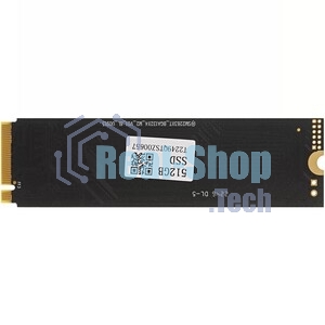 Накопитель SSD Apacer AS2280P4, 512Gb, M.2 2280, PCIe 3.0 x4, NVMe, R/W 2100/1500